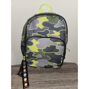 Made by A.D. Sutton & Sons Youth Neon Camo Print Backpack NWT